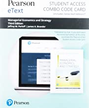 Managerial Economics and Strategy Pearson Etext Combo Access Card
