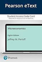 Microeconomics Pearson Etext Access Card