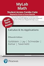 Mylab Math With Pearson Etext 24-month Combo Access Card for Calculus & Its Applications