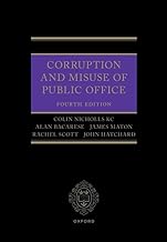 Corruption and Misuse of Public Office