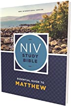 NIV Study Bible Essential Guide to Matthew, Paperback, Red Letter, Comfort Print