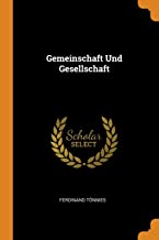 Gemeinschaft Und Gesellschaft