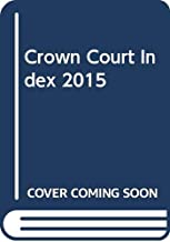Crown Court Index 2015