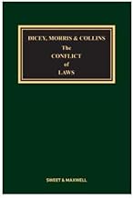 Dicey, Morris & Collins on the Conflict of Laws (Mainwork, Companion & 1st Supp)