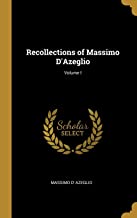 RECOLLECTIONS OF MASSIMO DAZEG