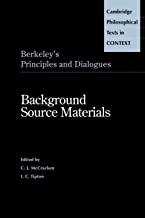 Berkeley's Principles and Dialogues: Background Source Materials