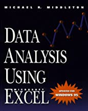 Data Analysis Using Microsoft Excel: Updated for Windows 95