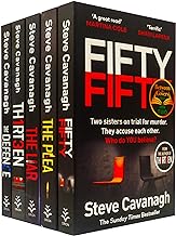 Eddie Flynn Series 5 Books Collection Set by Steve Cavanagh (Thirteen, The Defence, The Plea, The Liar, Fifty Fifty)