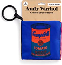 Andy Warhol Crinkle Fabric Stroller Book