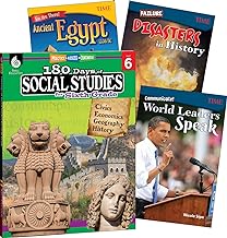 Learn-at-Home Social Studies Bundle Grade 6 / 180 Days of Social Studies for Sixth Grade