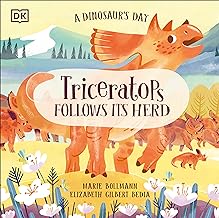 A Dinosaur's Day: Triceratops Follows Its Herd