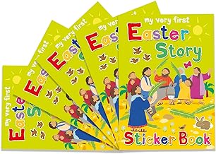 Easter Story Sticker Book (My Very First) pack of 5 (My Very First Sticker Books): 5 Pack