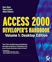 Access 2000 Developer's Handbook: Desktop: 001