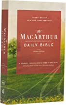 Holy Bible: The Nkjv, Macarthur Daily Bible, Comfort Print - Read Through the Bible in One Year, With Notes from John Macarthur