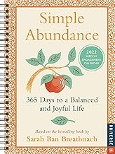 Simple Abundance 2022 Engagement Calendar: 365 Days to a Balanced and Joyful Life