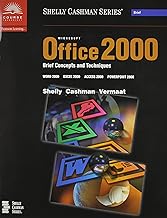 Microsoft Office 2000 Brief Concepts and Techniques: Word 2000, Excel 2000, Access 2000, Powerpoint 2000
