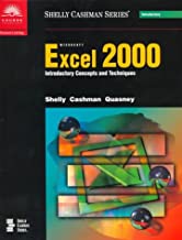 Microsoft Excel 2000: Introductory Concepts and Techniques