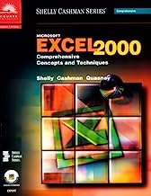 Microsoft Excel 2000: Comprehensive Concepts and Techniques