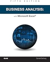 Business Analysis With Microsoft Excel