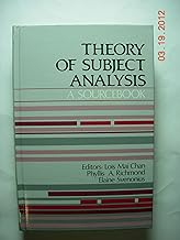 Theory of Subject Analysis: A Sourcebook