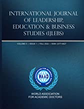 International Journal of Leadership Education and Business Studies: IJLEBS Volume 5 Issue 1 Fall 2022