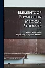 Elements of Physics for Medical Students