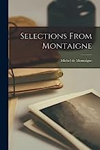 Selections From Montaigne