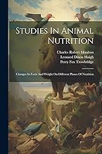 Studies In Animal Nutrition: Changes In Form And Weight On Different Planes Of Nutrition