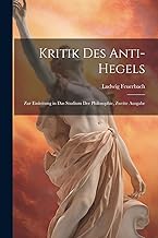 Kritik des Anti-Hegels: Zur Einleitung in das Studium der Philosophie, Zweite Ausgabe