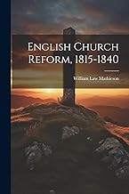 English Church Reform, 1815-1840