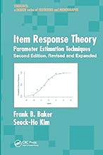 Item Response Theory: Parameter Estimation Techniques, Second Edition