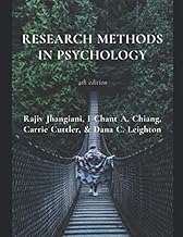 Research Methods in Psychology: 4th edition