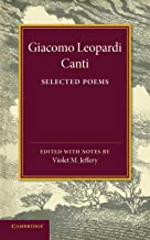 Giacomo Leopardi: Canti: Selected Poems