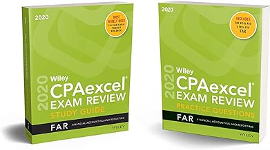 Wiley CPAexcel Exam Review 2020 + Practice Questions: FAR Financial Accounting and Reporting