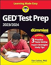 Ged Test Prep 2023/2024 for Dummies With Online Practice