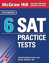 McGraw Hill 6 SAT Practice Tests, Fifth Edition