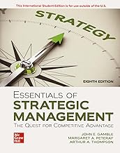 ISE Essentials of Strategic Management: The Quest for Competitive Advantage