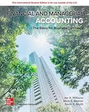 Financial & Managerial Accounting ISE