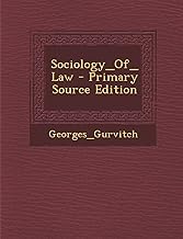 Sociology_Of_Law - Primary Source Edition