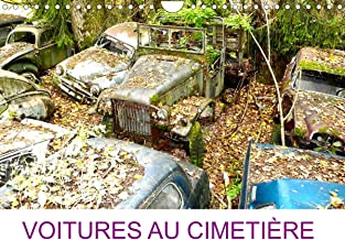 VOITURES AU CIMETIÈRE (Calendrier mural 2023 DIN A4 horizontal): Cimetière de voitures anciennes à Kaufdorf (Calendrier mensuel, 14 Pages )