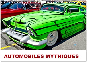 AUTOMOBILES MYTHIQUES (Calendrier mural 2023 DIN A4 horizontal): Superbes carrosseries des voitures d'antan (Calendrier mensuel, 14 Pages )