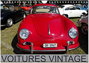 VOITURES VINTAGE (Calendrier mural 2023 DIN A4 horizontal): Belle exposition d'automobiles anciennes, en Valais (Calendrier mensuel, 14 Pages )