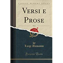 Versi e Prose, Vol. 2 (Classic Reprint)