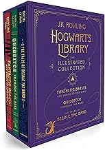 Hogwarts Library, the Illustrated Collection: Fantastic Beasts and Where to Find Them / Quidditch Through the Ages / the Tales of Beedle the Bard
