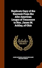 Duplicate Copy of the Souvenir From the Afro-American League of Tennessee to Hon. James M. Ashley, of Ohio