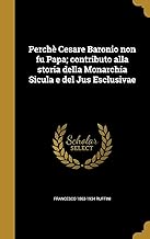 ITA-PERCHE CESARE BARONIO NON
