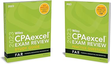 Wiley CPA Exam Review Practice Questions 2023: Financial Accounting and Reporting