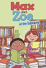 Max and Zoe at the Library