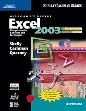 Microsoft Office Excel 2003: Comprehensive Concepts And Techniques, Coursecard Edition
