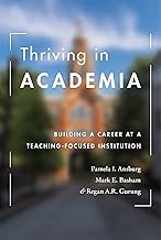 Thriving in Academia: Building a Career at a Teaching-Focused Institution